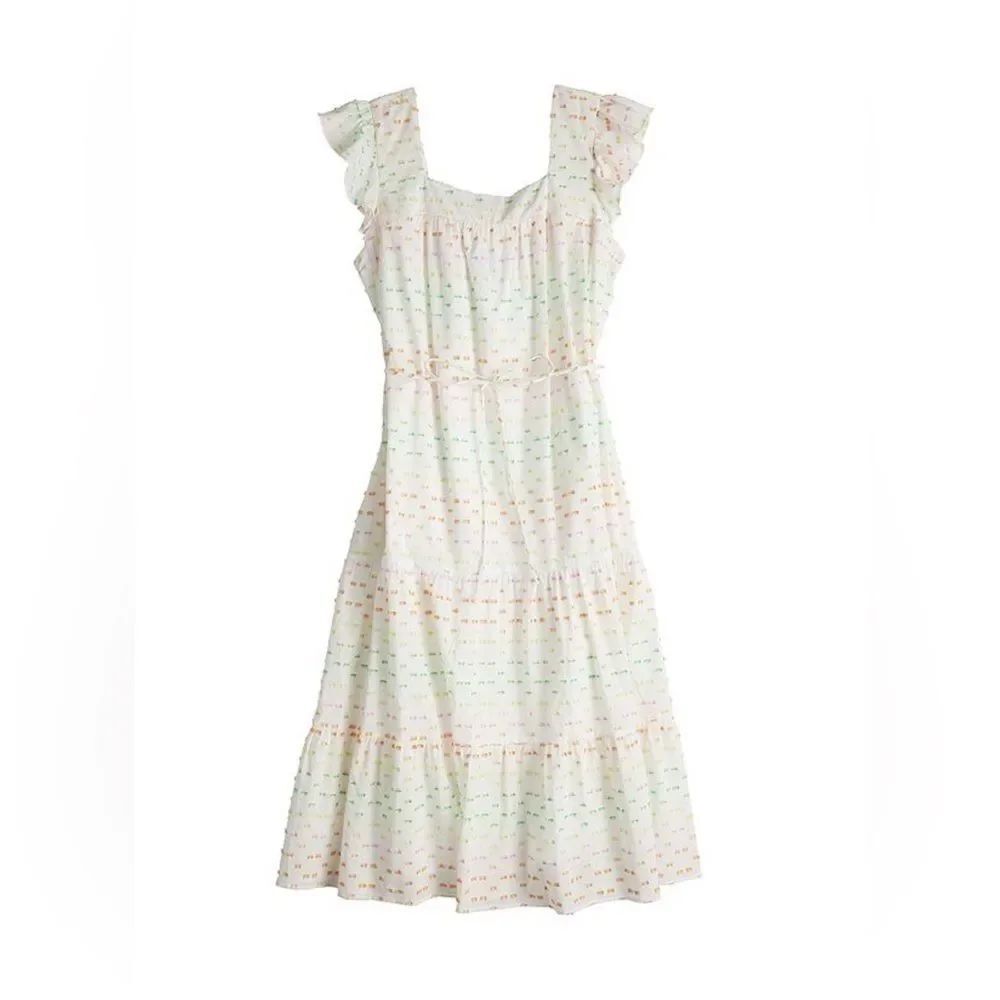 Draper James Patterned Midi Dress - Picture 1 of 11